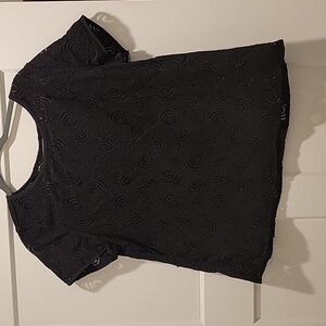 Loft Black Lace Blouse